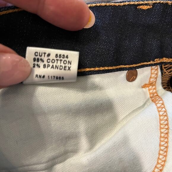 NWT J Brand Women's Bombshell Curvy Denim Jeans Dark Wash Straight Leg 27 - Picture 4 of 13